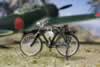 Japanese FIghter Pilot and Bicycle by Yasushi Saito : Image