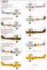 Xtradecal 1/72 scale de Havilland DH.82a Tiger Moth Part 2 - Civil Schemes & Part 3 - Overseas Opera: Image