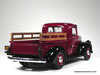 Chevy Pick Up in Gloss Wine Red by Pei Chi: Image