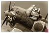 Tiger Model Kit No. TT001 - Nakajima Ki-84 Hayate with Cat Pilot by Ken Szeto: Image