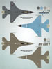 Bullseye Model Aviation Item No. 48-013 - Aggressor Vipers II: F-16C, 64th Aggressor Squadron & 16th: Image