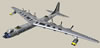 Roden 1/144 scale B-36D Peacemaker by Marcello Rosa: Image