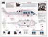 AOA Decals 35-004 - LOW-VIZ SEAHAWK FAMILY (2) USN MH-60S, Seahawk/Knighthawk: Image