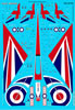 Euro Decals ED-32136 - 2021 RAF DISPLAY EUROFIGHTER TYPHOON Review by David Couche: Image