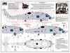 AOA Decals 35-003 -Low Viz Seahawk Family (1) USN/RAN/RDAF SH-60B/F, HH-60H, MH-60R Review by David : Image